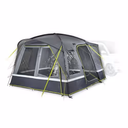 High Peak Tour 2.0, camping, Cadre rigide, Tente tunnel, Gris