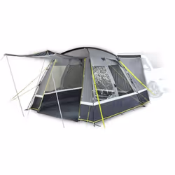 High Peak Trentino 2.0, camping, Tente familiale, Gris, Citron vert