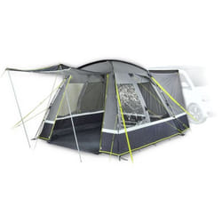 High Peak Trentino 2.0 Gris, Citron vert Tente familiale
