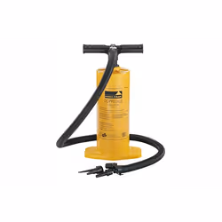 High Peak 49702, Pompe à main, Gonflables, Noir, Jaune, Poignée en T, 900 g