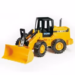 BRUDER Articulated road loader FR 130, 3 an(s), Acrylonitrile-Butadiène-Styrène (ABS), Noir