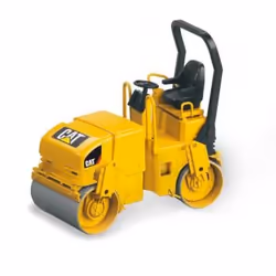 BRUDER CAT Asphalt drum compactor, 3 an(s), Synthétique ABS, Noir, Jaune