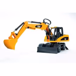 BRUDER CAT Wheel excavator
