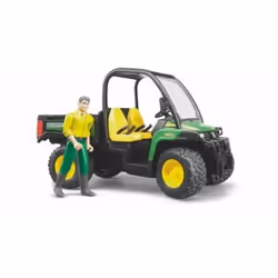 BRUDER John Deere Gator XUV 855D with driver