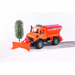 BRUDER MB Unimog, Camion, 4 an(s), Acrylonitrile-Butadiène-Styrène (ABS), Orange