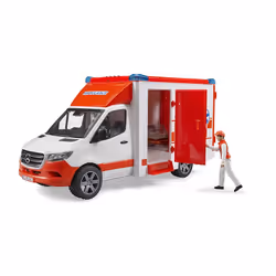 BRUDER 02676 Modèle d'ambulance Pré-assemblé 1:16 - Vue supplémentaire 5