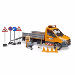 BRUDER 02677 Modèle de véhicule d'entretien routier Pré-assemblé 1:16