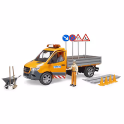 BRUDER 02677 Modèle de véhicule d'entretien routier Pré-assemblé 1:16