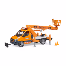 BRUDER MB Sprinter w/Working Platform