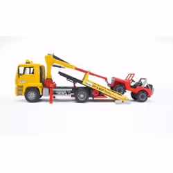 BRUDER MAN TGA Breakdown truck with cross country vehicle - Vue supplémentaire 6