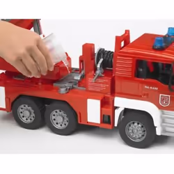 Bruder MAN Camion Pompiers Avec Échelle Pivotante 1:16 Multicolore - Vue supplémentaire 5