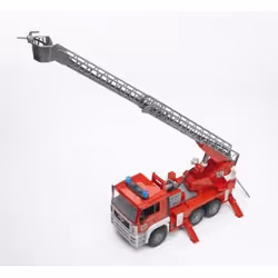 Bruder MAN Camion Pompiers Avec Échelle Pivotante 1:16 Multicolore - Vue supplémentaire 6