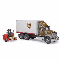 BRUDER Camion Mack Granit Ups Avec Tire Palette