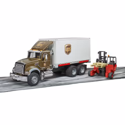 BRUDER Camion Mack Granit Ups Avec Tire Palette - Vue supplémentaire 6