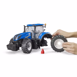 BRUDER Tracteur New Holland T7.315 Bleu - Vue supplémentaire 7