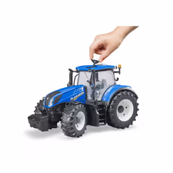 BRUDER Tracteur New Holland T7.315 Bleu - Vue supplémentaire 9