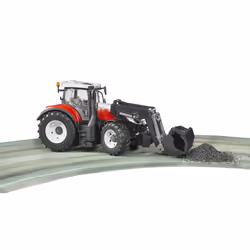 BRUDER Tracteur Steyr 6300 Terrus Cvt Avec Fourche - Vue supplémentaire 4