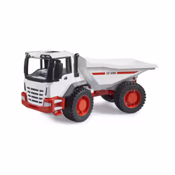 BRUDER Dumper, Camion benne, 2 an(s), Acrylonitrile-Butadiène-Styrène (ABS), Rouge, Blanc