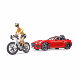 BRUDER Roadster, Véhicule, 3 an(s), Acrylonitrile-Butadiène-Styrène (ABS), Multicolore