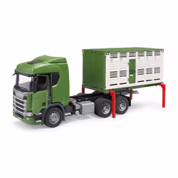 BRUDER CAMION BETAILLERE SCANIA SUPER 560R