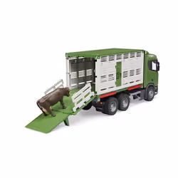 Bruder Camion Bétaillère Scania Super 560R Échelle 1:16 Vert Blanc - Vue supplémentaire 6