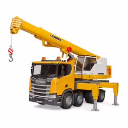 BRUDER SCANIA Super 560R Liebherr Crane Truck - Vue supplémentaire 4