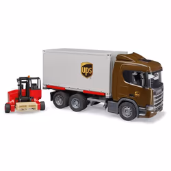 BRUDER SCANIA Super 560R UPS Logistics Truck