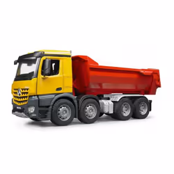 BRUDER MB Arocs Halfpipe dump truck, 3 an(s), Rouge, Jaune