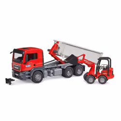 BRUDER MAN TGS Truck, Camion et jeu de piste, 3 an(s), Plastique, Multicolore