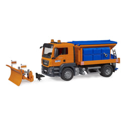 BRUDER MAN TGS pour service d’hiver avec lame de chasse-neige