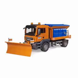 BRUDER MAN TGS pour service d’hiver avec lame de chasse-neige