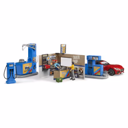 BRUDER bworld Tankstelle mit Waschplatz| 62111