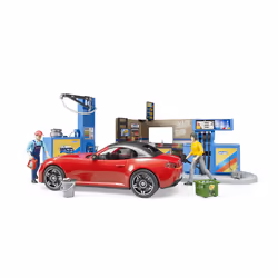 BRUDER bworld Tankstelle mit Waschplatz| 62111