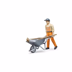 Giochi Preziosi Set Figurine Employé Municipal, 0,25 an(s), Gris, Orange, Plastique