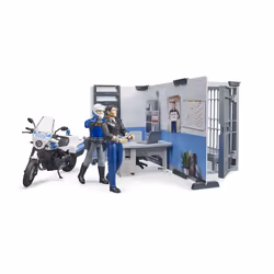 BRUDER Police Station with Police Motorcycle - Vue supplémentaire 4
