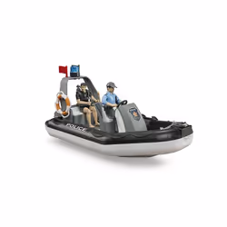 BRUDER 62733, Bateau, 4 an(s), Acrylonitrile-Butadiène-Styrène (ABS), Noir, Blanc