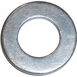 Dresselhaus 4001796017506, Rondelle plate, Acier galvanisé, Zinc, Rond, 1 mm, 5,3 mm