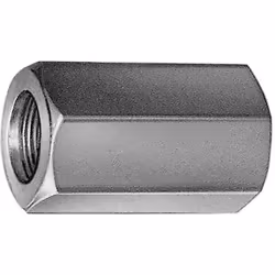 Dresselhaus WGR 0913, Écrou hexagonal, Argent, M10, 50 mm, 1 cm, 50 pièce(s)