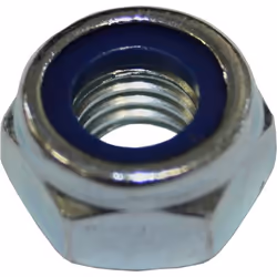 Dresselhaus WGR 3382, Écrou hexagonal, Nylon, Acier inoxydable, Acier inoxydable, M8, Chrome, DIN 985