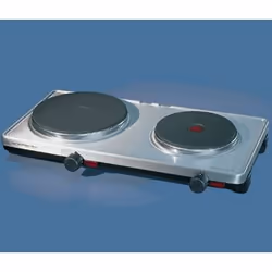 Rommelsbacher AK 3099/E, Acier inoxydable, Comptoir, Plaque scellée, 2 zone(s), 2 zone(s), Régulier