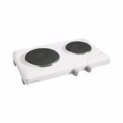 Rommelsbacher THS 2590 , Blanc, Comptoir, Plaque scellée, Émaillé, 2 zone(s), 2 zone(s)
