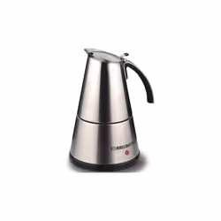 Rommelsbacher EKO 366/E, Cafetière moka électrique, 365 W, Acier inoxydable