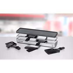 Rommelsbacher RC 800 raclette 4 personne(s) 795 W Noir, Argent