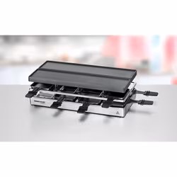 Rommelsbacher RC 1600 raclette 8 personne(s) 795 W Noir, Argent - Vue supplémentaire 4