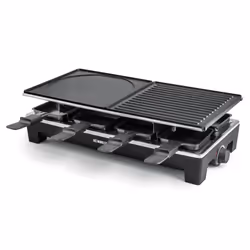 Rommelsbacher RCS 1350 raclette 8 personne(s) 1350 W Noir, Acier inoxydable - Vue supplémentaire 6