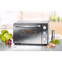 Rommelsbacher BGS 1500 Grille-pain four 30 L Noir, Argent Grill