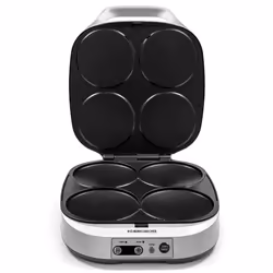 Rommelsbacher PC 1800 appareil à crêpes 4 crèpe(s) 1800 W Argent - Vue supplémentaire 2