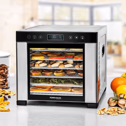 Rommelsbacher DA 950 déshydrateur alimentaire Noir, Acier inoxydable 600 W - Vue supplémentaire 4