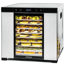 Rommelsbacher DA 1000 déshydrateur alimentaire Noir, Acier inoxydable 1000 W