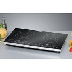 Rommelsbacher CT 3410/IN plaque Noir, Blanc Comptoir Plaque avec zone à induction 2 zone(s)